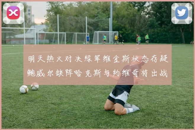 明天热火对决绿军维金斯状态存疑鲍威尔缺阵哈克斯与约维奇将出战