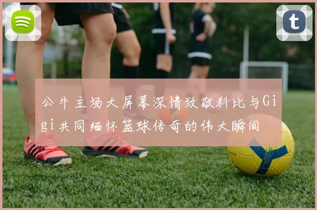 公牛主场大屏幕深情致敬科比与Gigi共同缅怀篮球传奇的伟大瞬间